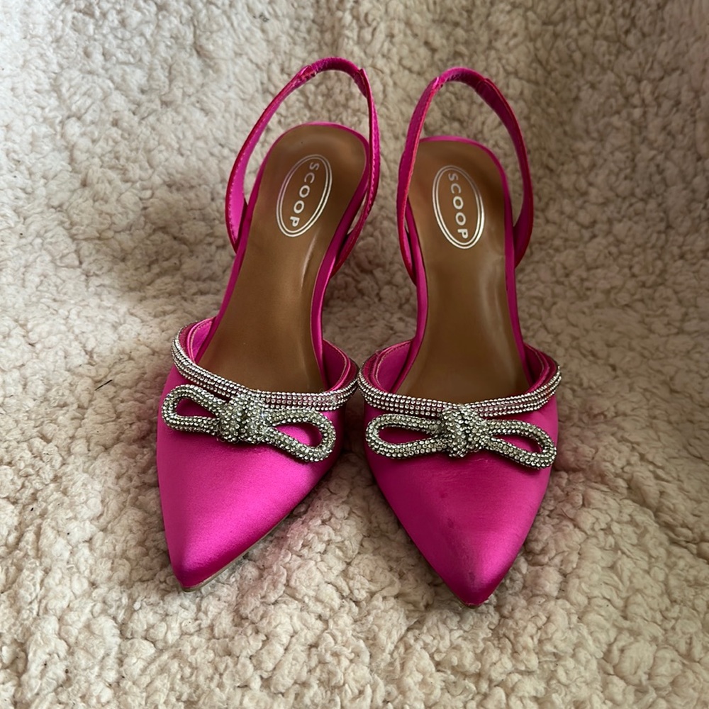 Fuchsia high heels